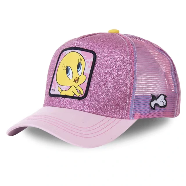 Looney Tunes Tweety Bird Trucker Cap Pink Looney Tunes Tweety Bird Trucker Cap Pink