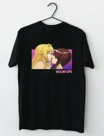 Hook-Ups Skateboard Kissing Girls T-Shirt