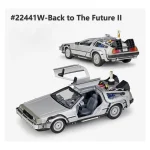 WELLY Back to the Future DeLorean Diecast Model 4
