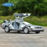 WELLY Back to the Future DeLorean Diecast Model 7
